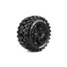 Louise X Mcross X-Maxx MFT Banden Set op Zwarte Velgen 24mm hex
