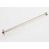 Driveshaft, steel constant-velocity, revo/maxx (shaft only, 128.5mm)/ drive cup pin (1)