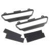 Traxxas - Nerf bars, chassis (black) (TRX-5823)