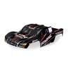 Traxxas - Body, 1/16 Slash 4X4, black (painted, decals applied) (TRX-7027-BLK)