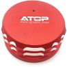 Aluminium tankdop, rood, voor oa. Rovan & King Motor Baja