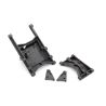 Chassis crossmember (intermediate (1) & rear (1))/ shock mounts (left & right) (TRX-8830)
