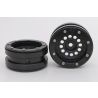 Metsafil Beadlock Wheels PT-Bullet Zwart / Zwart 1.9 (2st)
