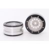 Metsafil Beadlock Wheels PT-Bullet Zilver / Zwart 1.9 (2st)