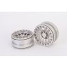 Metsafil Beadlock Wheels PT-Warrior Zilver / Zilver 1.9 (2st)