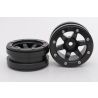 Metsafil Beadlock Wheels PT-Wave Zwart / Zwart 1.9 (2st)