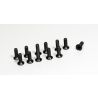 Absima - Flat Cross Screw 3x10 (12) Buggy/Truggy (1230048)