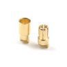 6.0mm goudstekker, Man. + Vrouw. (4 paar)