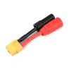 Conversie kabel XT60 Vrouw > AS150 + XT150 Man met silicone kabel 12AWG (1st)