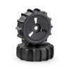 Absima Sand Paddle banden op disc velgen voor 1/8 buggy - Zwart