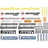 Banden merk stickervel - A5
