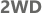 Tweewiel aangedreven (2WD)