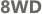 Achtwiel aangedreven (8WD)