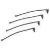 Body clip retainer, black (4) (TRX-5750)