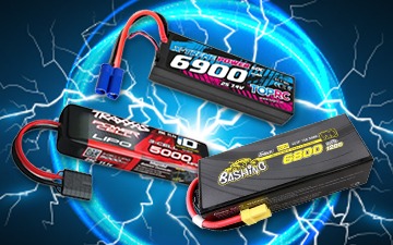 Lipo accu's op aantal cellen